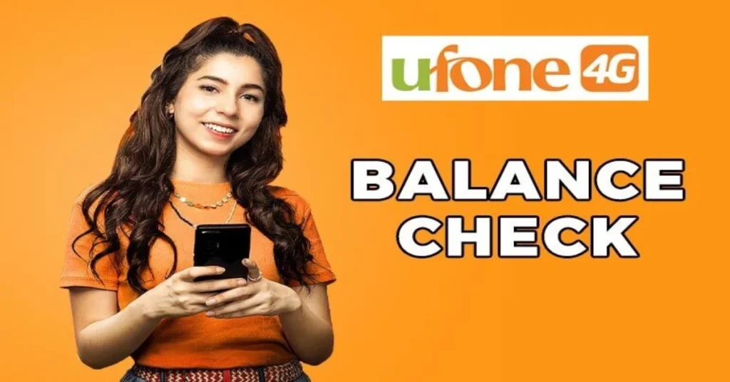 How To Check Ufone Balance