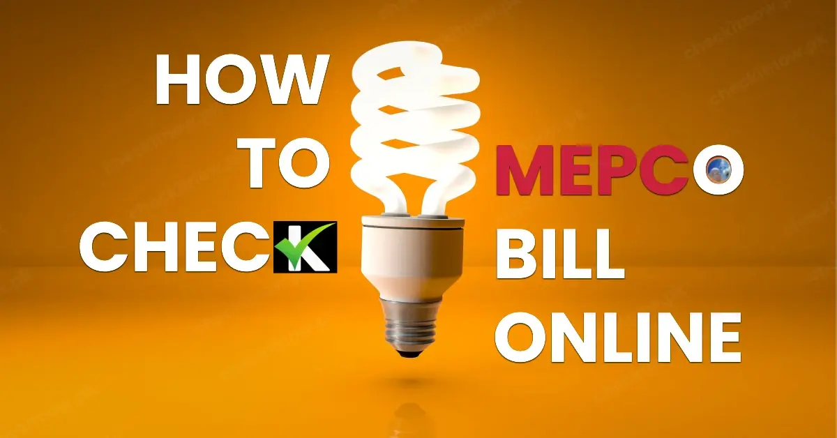 How To Check MEPCO Bill Piad Or Not