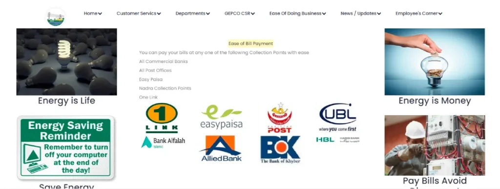 GEPCO payment methods