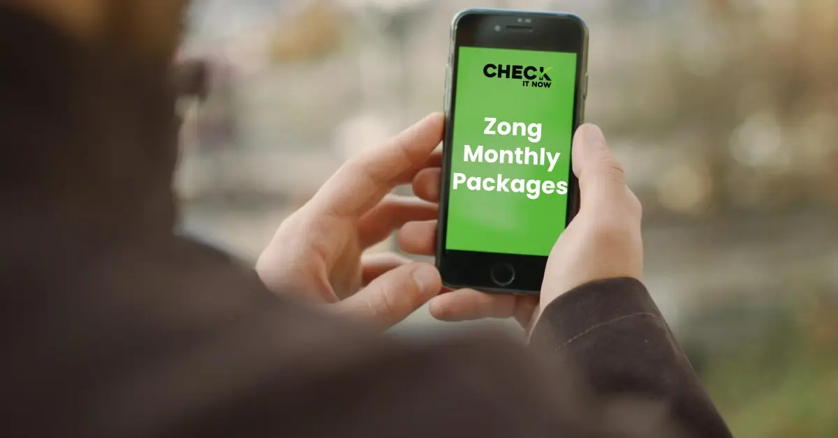 How To Check Zong Monthly Packages