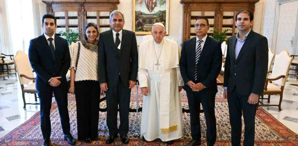 Minister Mohsin Naqvi Meets Pope Francis