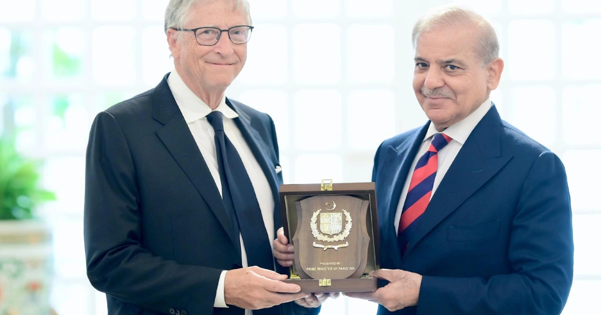 PM Shehbaz and Bill Gates Boost Pakistan's Health and Digital Future