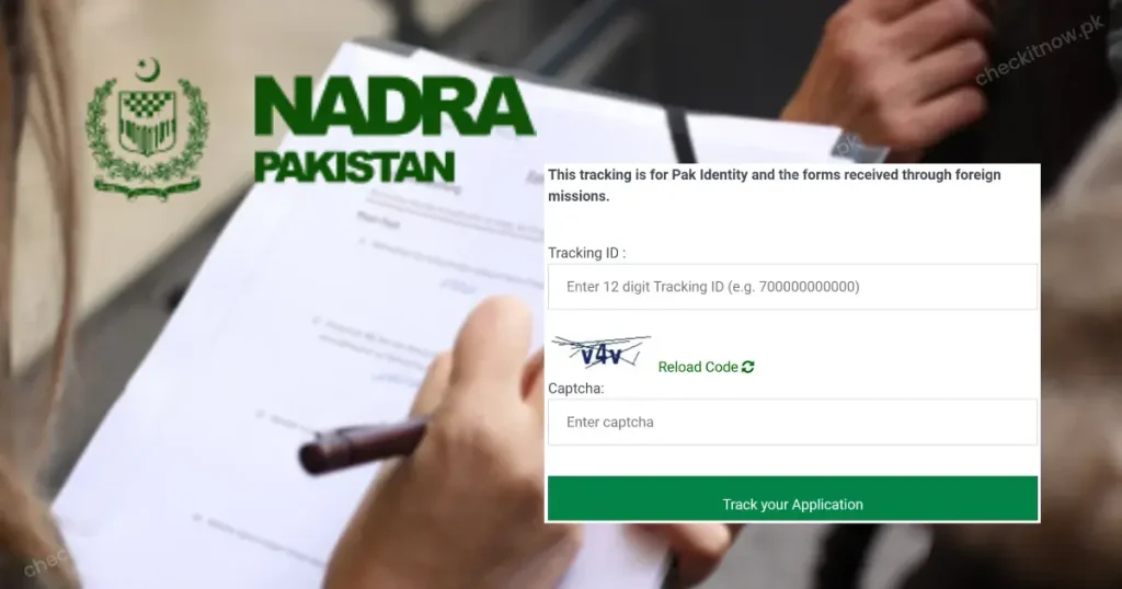 How to track your NADRA CNIC