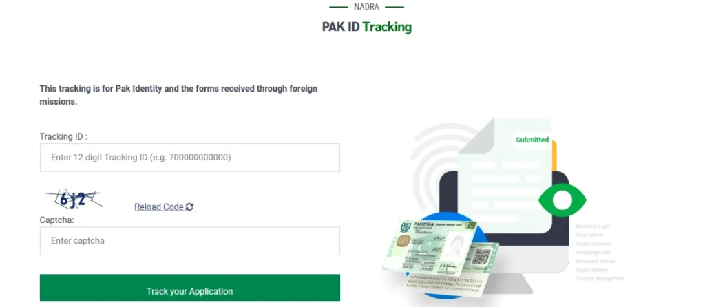 PAK ID Tracking