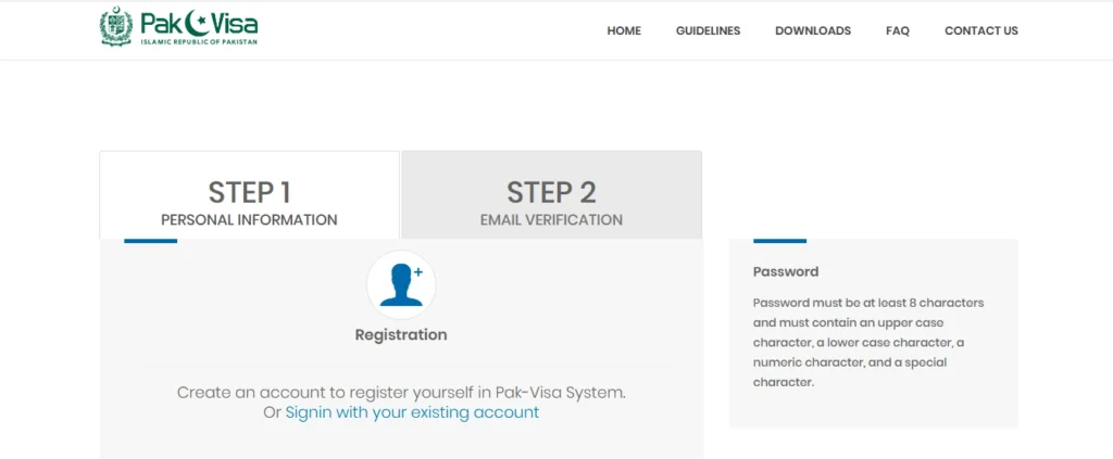 Check and apply for Pakistan visa online