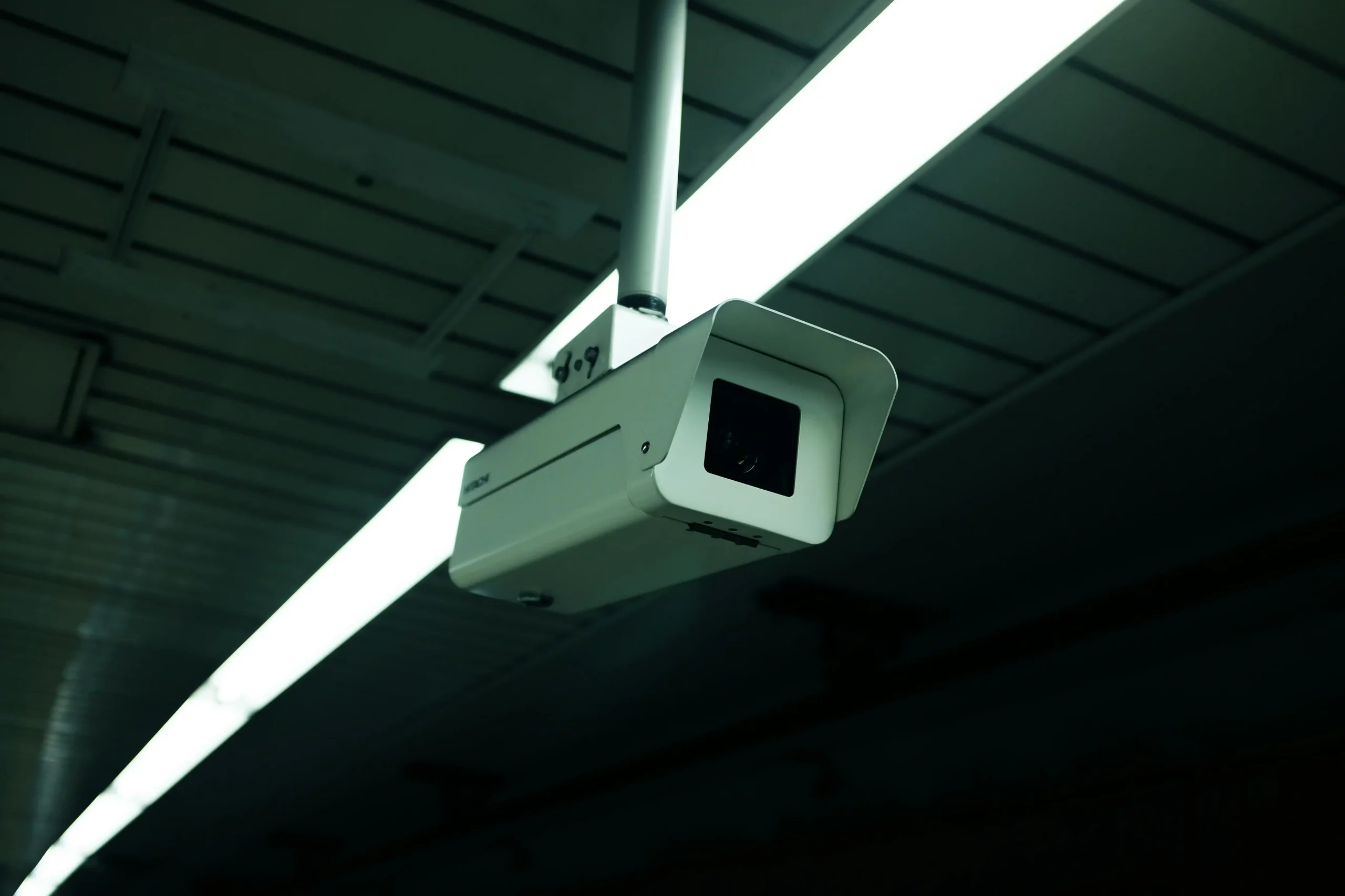 CCTV camera monitoring area in hospital for patient safety