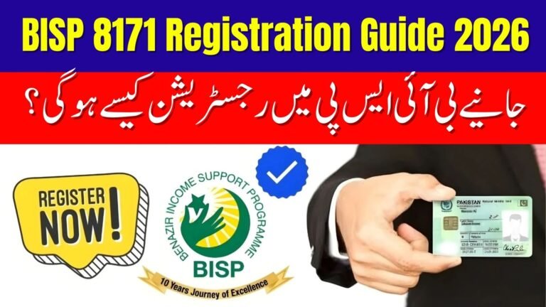 BISP 8171 Registration Guide